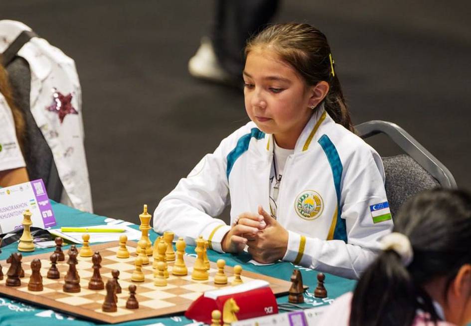 O‘zbekistonlik 11 yoshli shaxmatchi qiz FIDE ayollar sport ustasi unvoniga ega bo‘ldi
